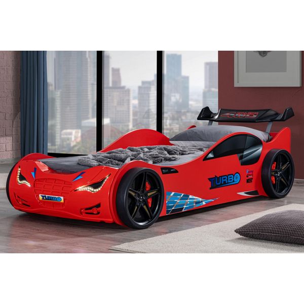 Lettino Rosso Lettini Per Bambini Camera Dei Bambini Auto Da Corsa Lettini Letto-image