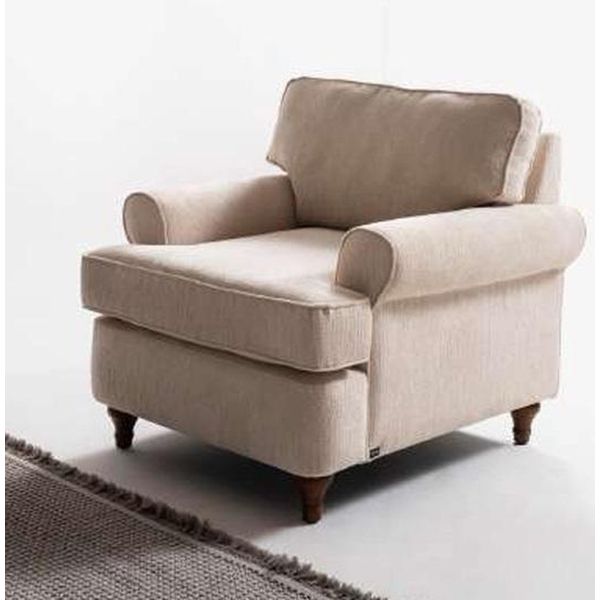 Elegante Set Da Salotto Con Divano A 3 Posti E Poltrona: Elegante E Confortevole-image