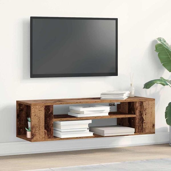 Maison Exclusive - Mobile Tv In Legno Antico 100 X 30 X 26,5 Cm Materiale Ligneo-image