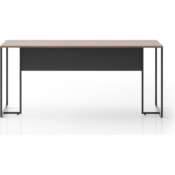 Moderna Scrivania Marrone Elegante Studio Tavoli In Legno-image