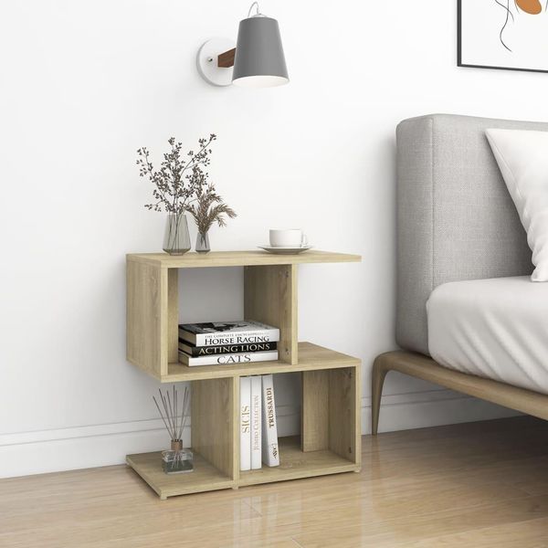 Maison Exclusive - Comodini 2 Pz. Rovere Sonoma 50X30X51,5 Cm Materiale Ligneo-image