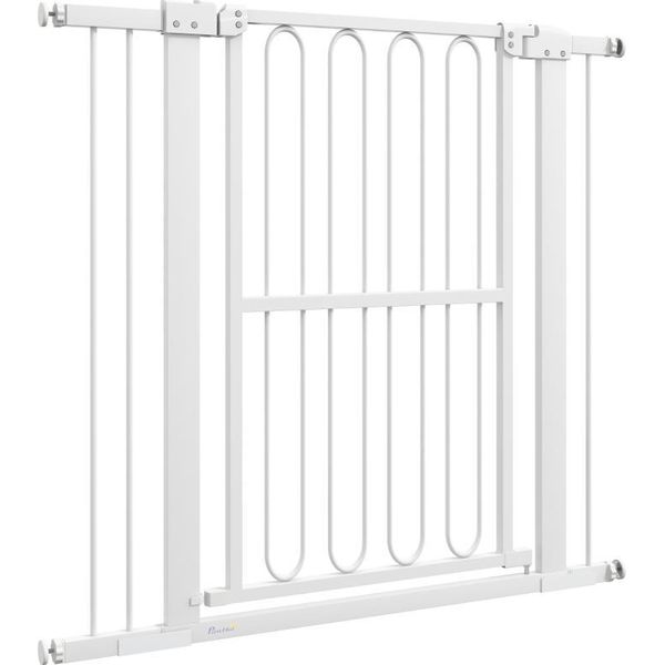 Fortuna Lai Barriera Di Sicurezza Per Cani, 76-104 Cm Barriera Senza Forature, Barriera Per Scale-image