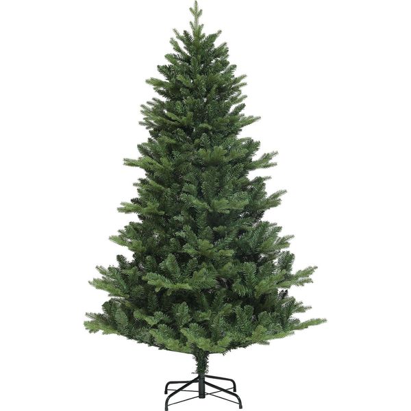 Fortuna Lai Albero Di Natale Artificiale, 180 Cm Albero Di Natale Con 818 Punte, Sistema Di Montaggio Rapido Pieghevole, Supporto In Acciaio, Per Decorazioni Natalizie, Interni, Verde-image