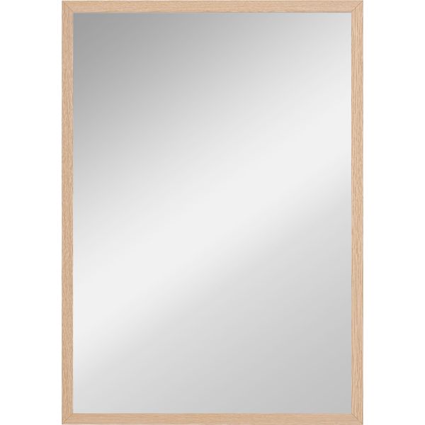 Specchio Da Parete Fortuna Lai 50 X 70 Cm Specchio Decorativo Con 4 Ganci, Specchio Rettangolare Per Camera Da Letto, Bagno-image