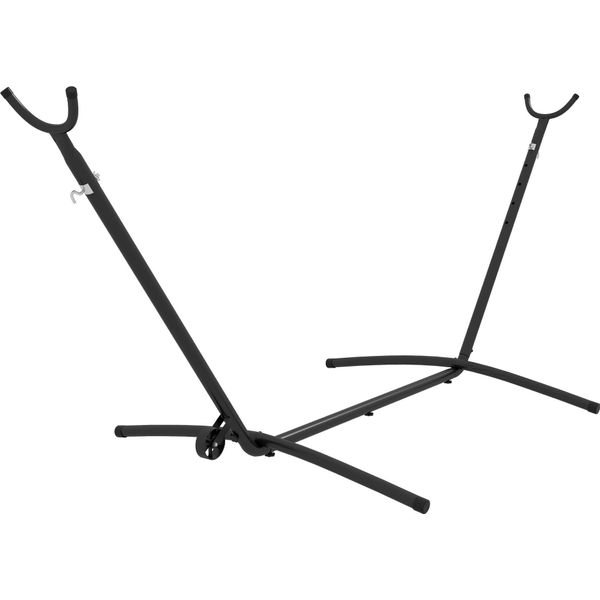 Struttura Per Amaca Fortuna Lai Con Rotelle, Ganci Regolabili, Borsa Per Il Trasporto, Portata Fino A 220 Kg, Acciaio Resistente Per Giardino E Terrazza-image