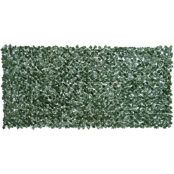 Fortuna Lai Siepe Artificiale Siepe Frangivista 300 X 150 Cm Verde Scuro Per Giardino Balcone Decorazione Murale-image