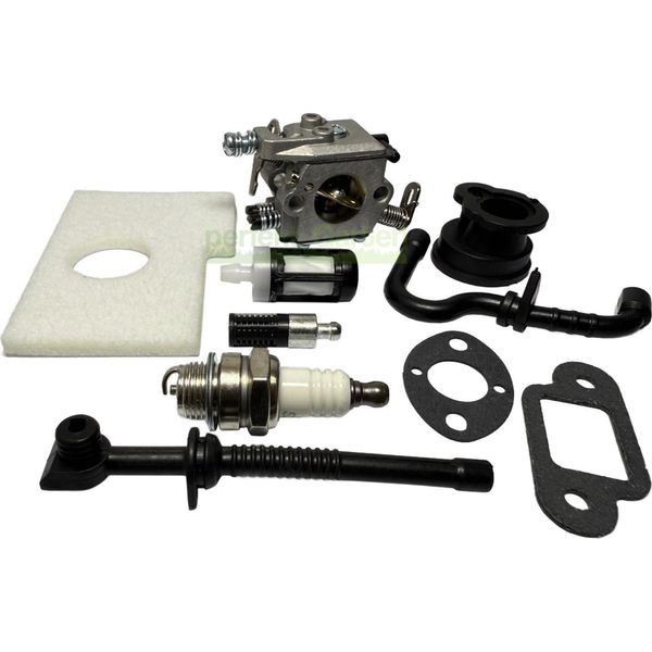 Set Carburatore Per Stihl Ms 170 180 190 T C 11236403800 00003503502 Motosega-image