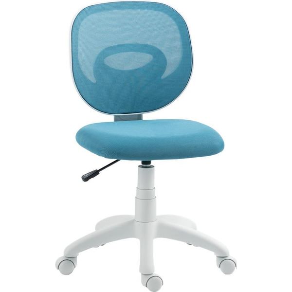 Sedia Da Ufficio Fortuna Lai Sedia Da Scrivania Ergonomica Con Schienale A Forma Di C, Regolabile In Altezza Blu-image