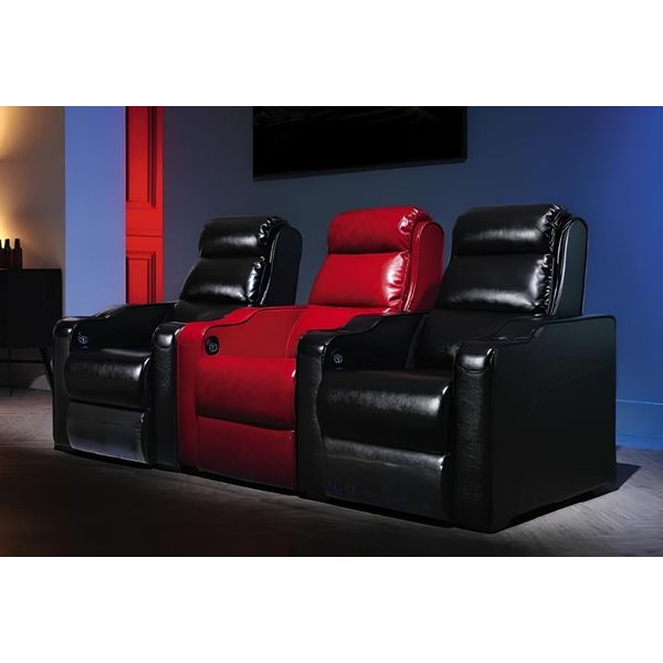 Poltrone Da Cinema Con Poggiapiedi Integrato – Per Piacevoli Serate Cinema A Casa Propria.-image