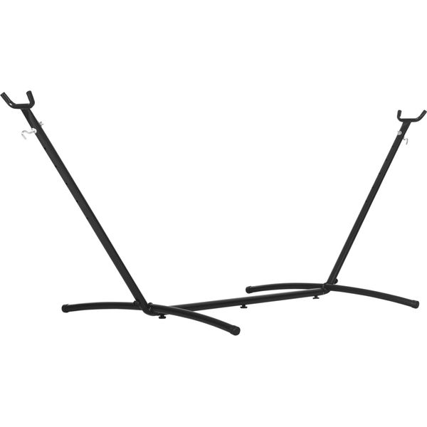 Fortuna Lai Supporto Per Amaca Supporto Metallico Con Ganci 280 X 120 X 110 Cm Fino A 120 Kg Per Giardino E Spiaggia-image