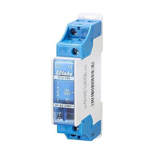 Interruttore A Impulso Eltako, 230 V, 1 Contatto Di Chiusura, 16 A/250 V Ca-image