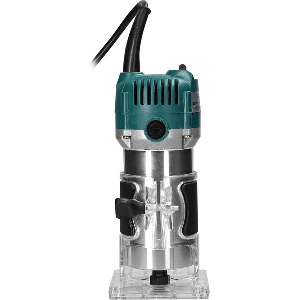 Fresatrice Verticale - Fresatrice Per Legno/Fresatrice Per Bordi - 800 W - Set Di Frese Da 15 Pezzi - Alimentazione Ca - - Verde-image