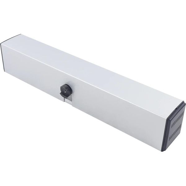 Chiudiporta - Apriporta/Chiudiporta Elettrico - 2 Telecomandi - Fino A 100 Kg - Angolo Di Apertura 120° - 110–220 V - 50 W - Tempo Di Mantenimento 1–30 S - Argento-image
