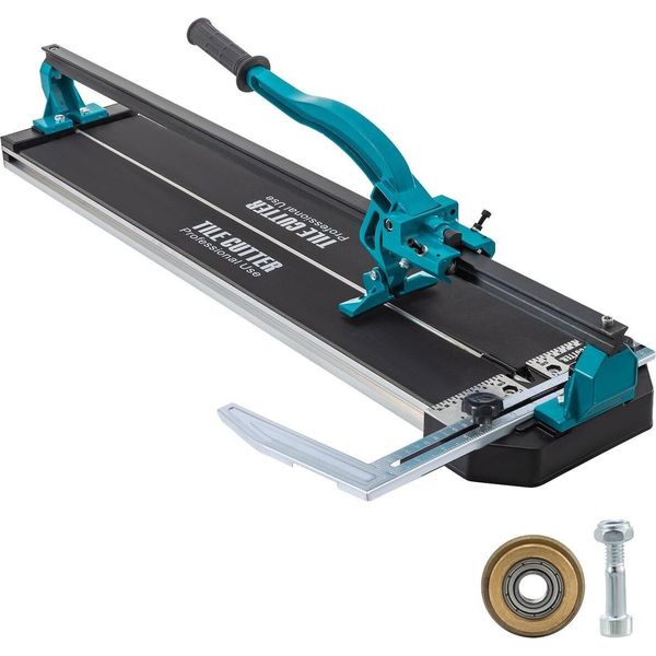 Tagliatessere Manuale A Binario Singolo Da 31 Pollici Con Capacità Di 3/5 Pollici E Posizionamento Laser Preciso Utensili Manuali Per Il Taglio Di Precisione Delle Piastrelle-image