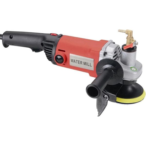 Lucidatrice Per Calcestruzzo Con Diamanti - GX5081 - 1400 W - Regolazione Della Velocità A 6 Livelli - 800-8100 Giri/Min - 220 V 50 Hz - Rosso-image