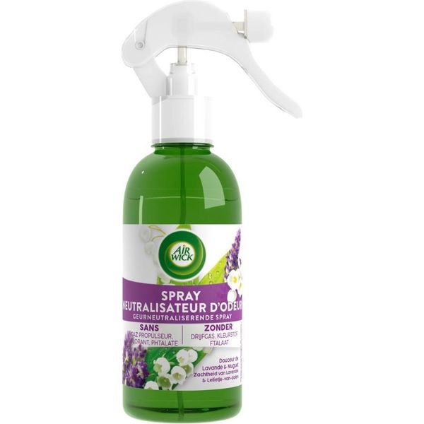 Air Wick – Spray Per Ambienti – Active Fresh Lavanda & Giglio – 237 Ml - 1 Pezzo-image