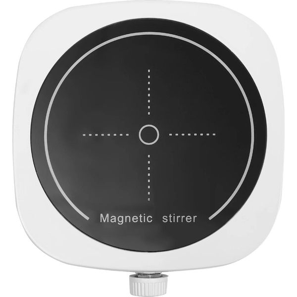 Agitatore Magnetico - Miscelatore Da Laboratorio - 5 W 220 V - 0-4000 Giri/Min - 1 L - Portatile - Piedini Antiscivolo - Per Birra, Lievito E Laboratorio-image