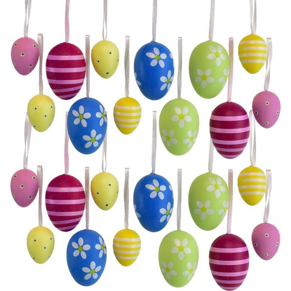 Uova Di Pasqua In Sacchetto Da 24 Pezzi, Mix Di Dimensioni-image