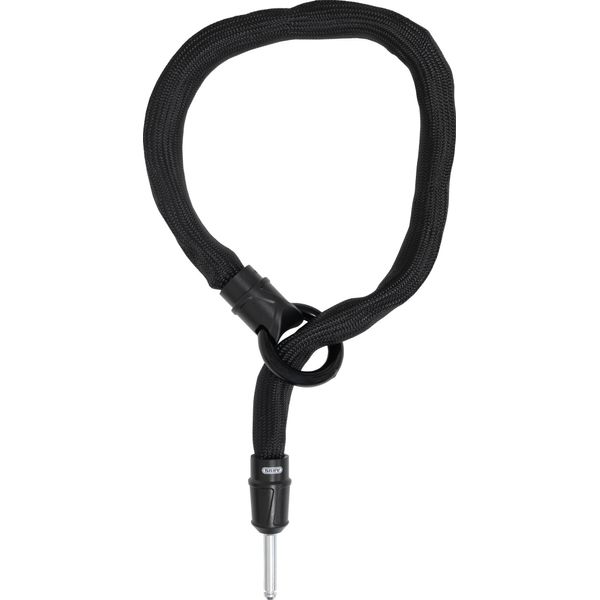 Catena Abus Per Lucchetto Da Telaio - Catena Adattatore 2.0 6KS - Catena Per La Sicurezza Secondaria Della Bicicletta - Spessore 6 Mm - Lunghezza 130 Cm - Nero-image