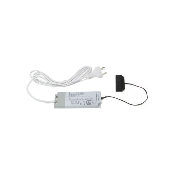 Convertitore Led 230 V 12 V 15 W Distributore A 6 Vie L&S-image