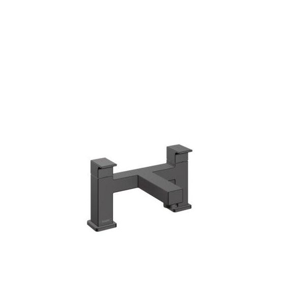 Hansgrohe Vernis Shape - Miscelatore Per Bordo Vasca, Installazione A 2 Fori, Nero Opaco 71452670-image