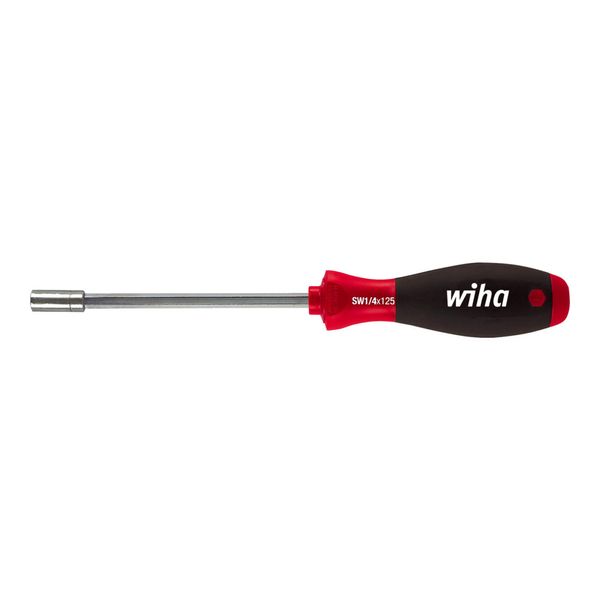 Wiha Schraubendreher Mit Bithalter Softfinish® Magnetisch 1/4" 400 Mm (01476)"-image