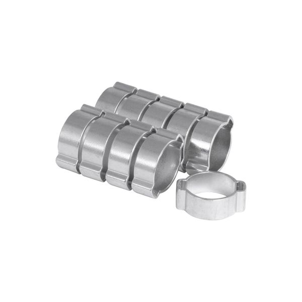 Riegler 2-Ohr-Schlauchklemme Stahl Verzinkt 20-23Mm Bandbreite 8,0 Mm (143190)-image