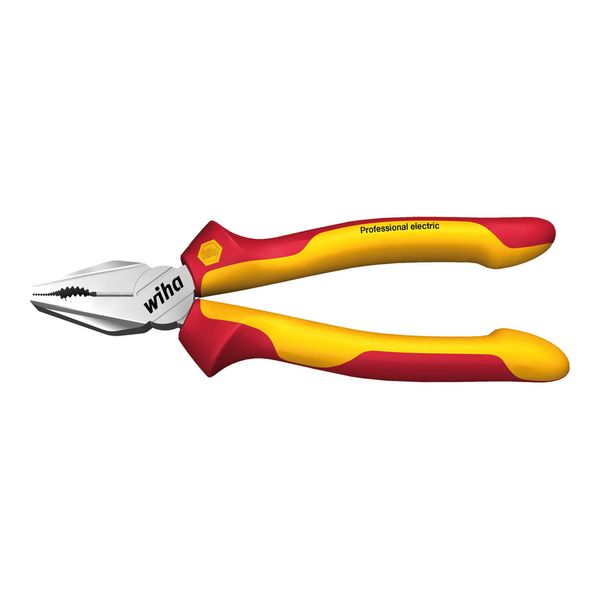 Wiha Kombizange Professional Electric Mit Dynamicjoint® Und Optigrip Mit Extra Langer Schneide 200 Mm (26711)-image