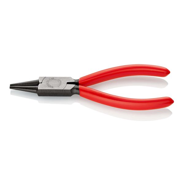 Knipex 22 01 140 Rundzange Mit Kunststoff üBerzogen Schwarz Atramentiert 140 Mm)-image