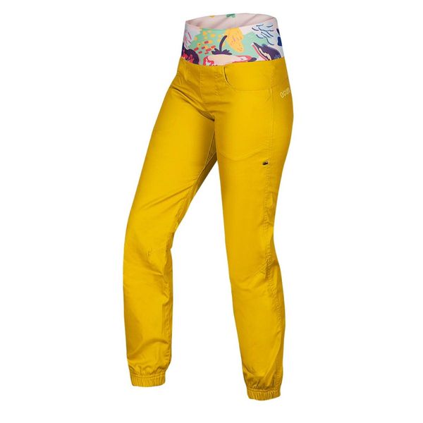 Pantaloni OcúN Sansa Colore: Giallo Antico Muschio / Taglie Abbigliamento: L-image