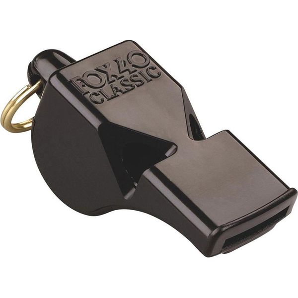 Fox 40 - Fischietto Sportivo "Pearl"" - Plastica CS529 (Taglia Unica) (Nero)"-image