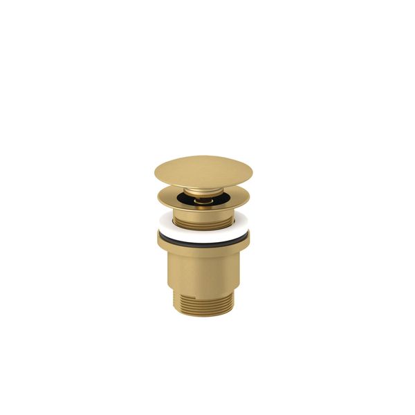 Kludi PUSH-OPEN Garniture D'éCoulement G 1 1/4, Verrouillable, Pour Lavabos Avec Trop-Plein, 10426N0-00, 10426N0-00-image