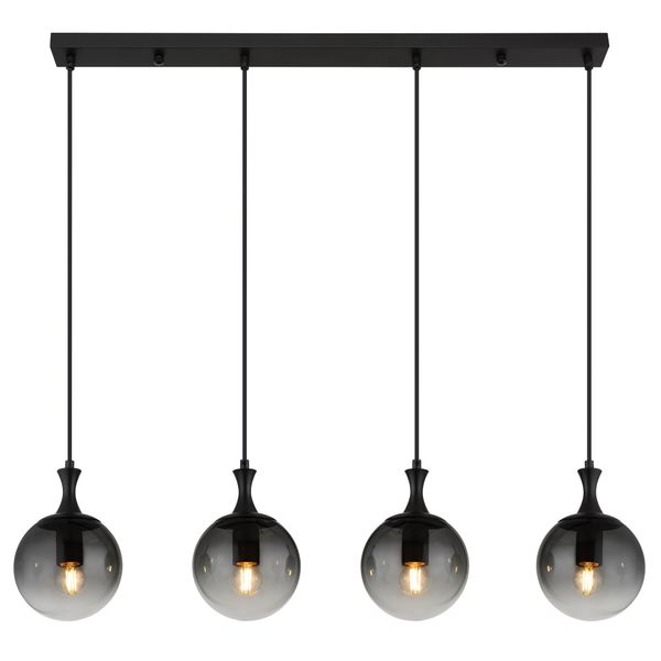 Globo Lighting HäNgeleuchte "Dalton", Schwarz, 1 Stk., Leuchten, HäNgelampe/Pendelleuchte/Esszimmer/Wohnzimmer/Esstisch, HäNgeleuchte-image