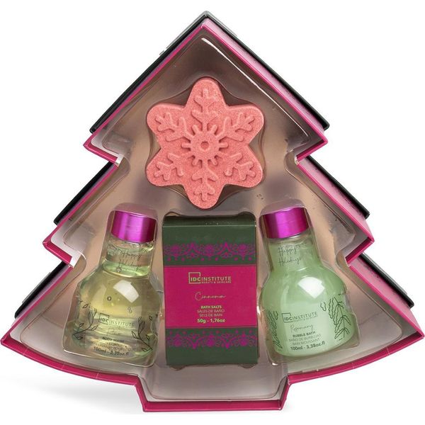 Set Da Bagno E Doccia Cosmetici, Set Regalo Di Bellezza Da 4 Pezzi, Pino Con Cannella, Bagnoschiuma | Confezione Regalo, Per Donne-image