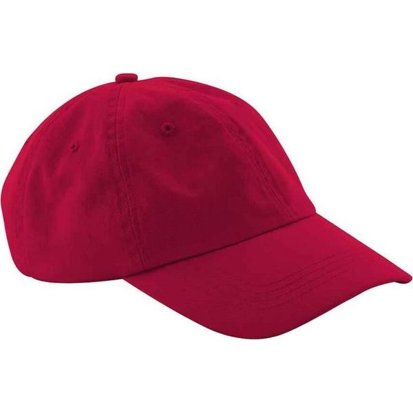 Beechfield - Berretto A Basso Profilo PC7162 (Taglia Unica) (Rosso)-image