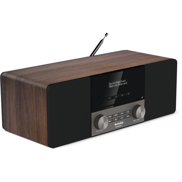 Technisat Vg! Radio 2X10W Fm Dab+ Rds Bluet. Sveglia Sleept. Noce Digitradio 3 Nussbaum-image
