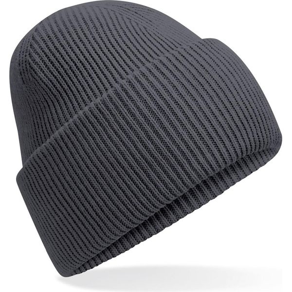 Beechfield B385R | Classic Engineered Deep Cuffed Beanie - Farbe: Grigio Grafite - GrößE: Taglia Unica-image
