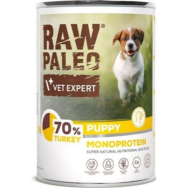 Vetexpert Puppy Cibo Umido Monoproteico Al Tacchino 400 G-image