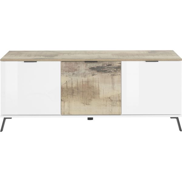 Lowboard Home Affaire "Casanova", Weiß (Weiß, Pereira), B:150Cm H:60Cm T:40Cm, Sideboards, Lowboard, Breite Ca. 150 Cm-image