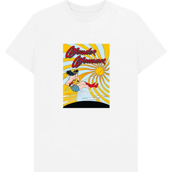 Wonder Woman - Maglietta Da Uomo/Donna Unisex PN1281 (Xxl) (Bianco)-image