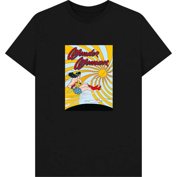 Wonder Woman - Maglietta Da Uomo/Donna Unisex PN1281 (M) (Nero)-image