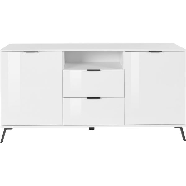 Sideboard Home Affaire "Casanova", Weiß, B:150Cm H:75Cm T:40Cm, Sideboards, Sideboard, Breite Ca. 150 Cm-image
