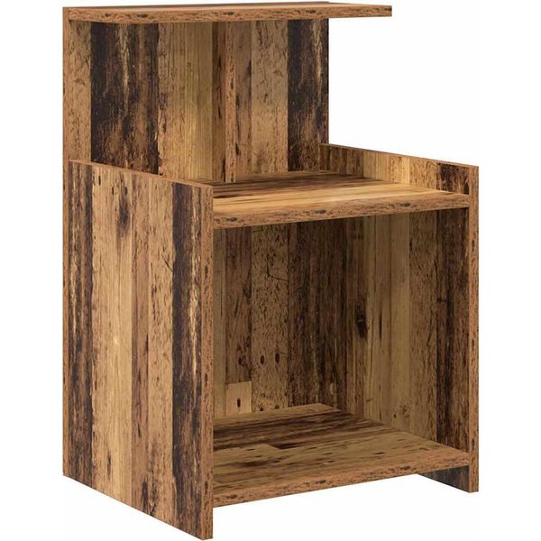 Syfax™ Armadio Da Notte Legno Vecchio 40 X 35 X 60 Cm-image