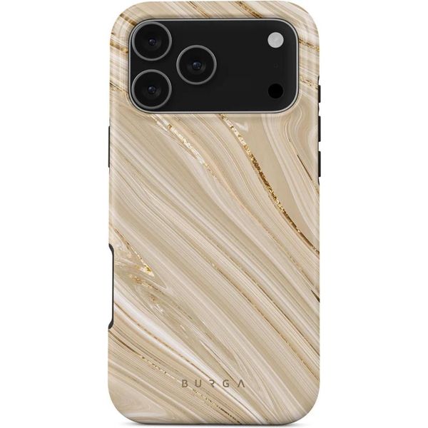 Custodia Per Iphone 17 Pro Max, Burga Full Glam Tough Magnetic, Fantasia Beige-image