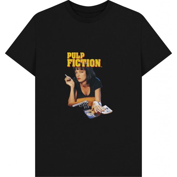 Pulp Fiction - Maglietta Da Uomo/Donna Unisex PN1728 (Xxl) (Nero)-image