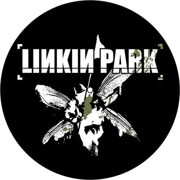Linkin Park - Tappetino "Hybrid Theory/Meteora"", Reversibile RO15380 (Taglia Unica) (Nero)"-image