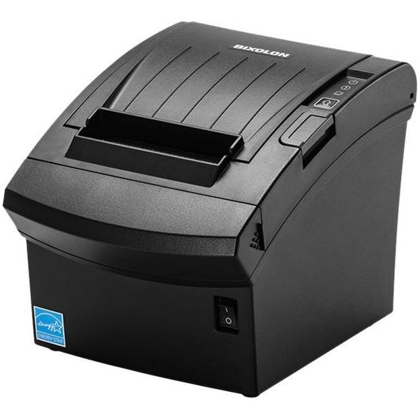 Srp-352Plusv - Stampante Termica Per Scontrini Con Taglierina, 80 Mm, 203 Dpi, 370 Mm/Sec., Sensore Visibility Intelligence, Usb + Ethernet, Nero-image