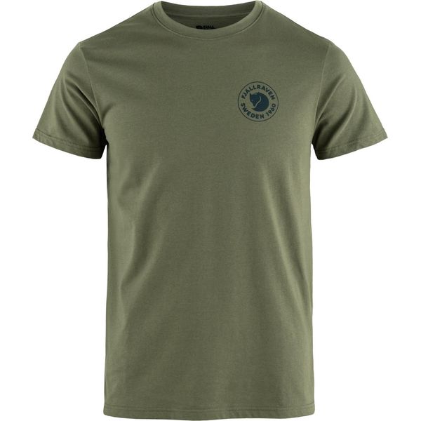 FjäLlräVen 1960 Logo T-Shirt Manica Corta Verde 2XL Uomo Verde 2XL-image