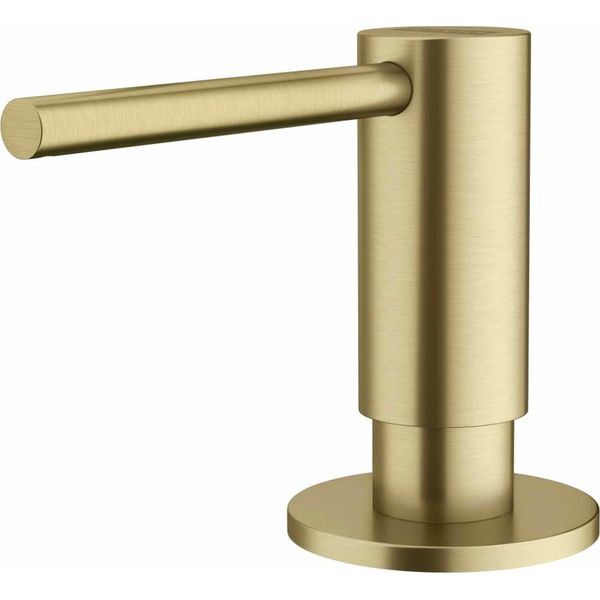 Franke Atlas Distributore Di Detersivo Per Piatti, Contenitore Da 350 Ml, Oro-image