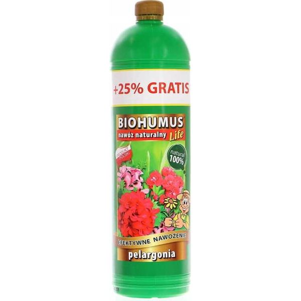 Biohumus Per Pelargoni 1L Fertilizzante Naturale Da Lombricoltura-image